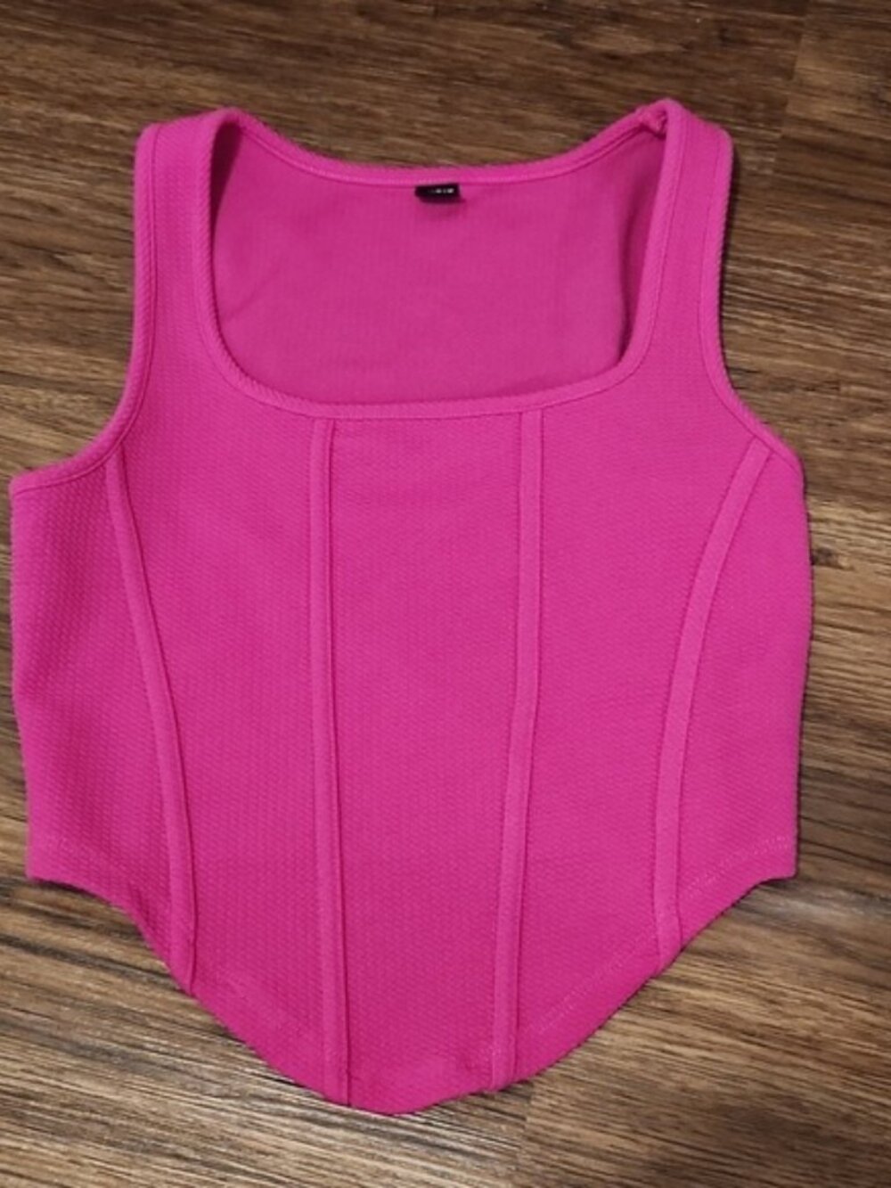 Pink shein tank